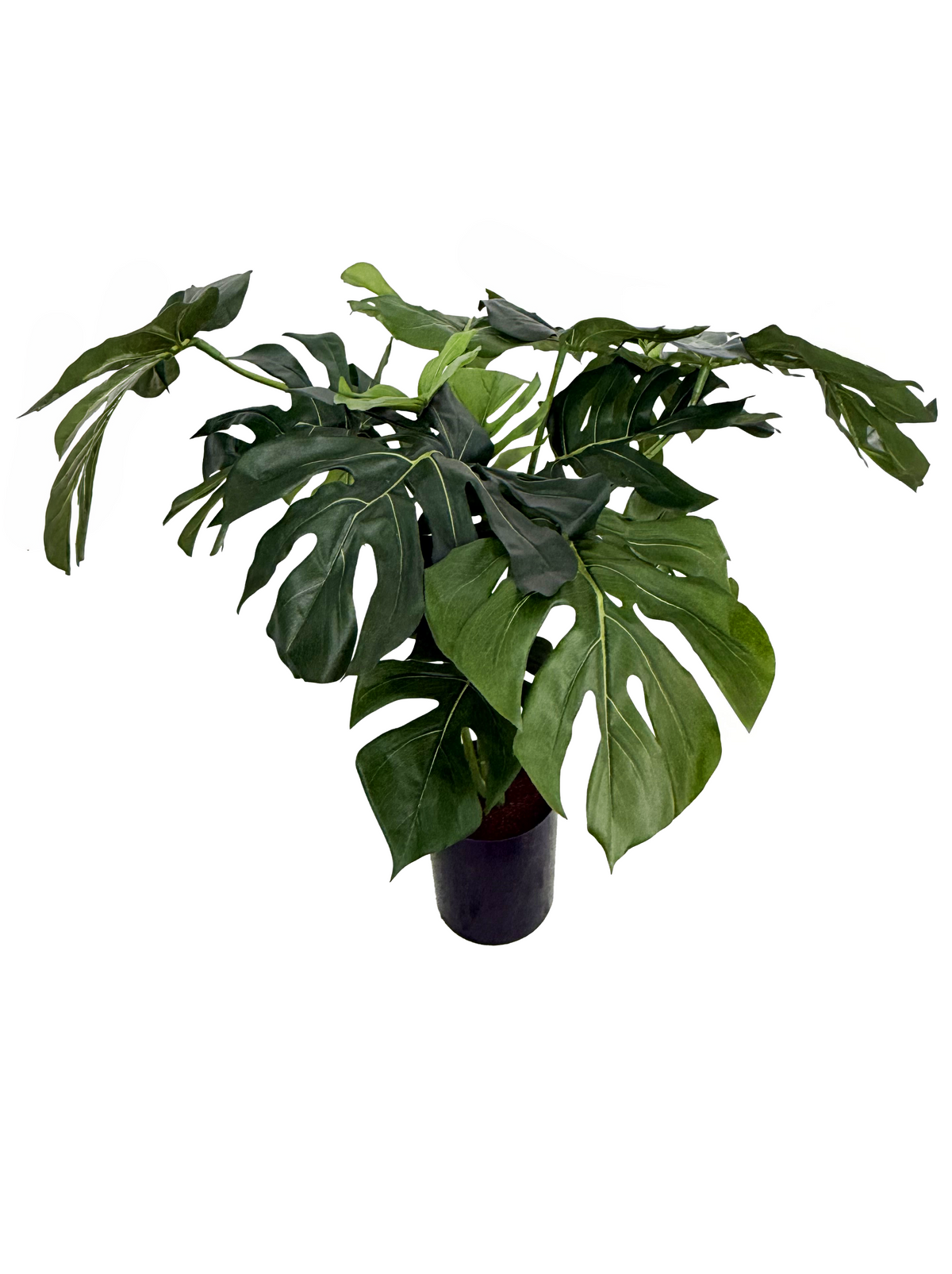 Artificial Monstera Potted Bush (Height: 75cm) - PTR0131