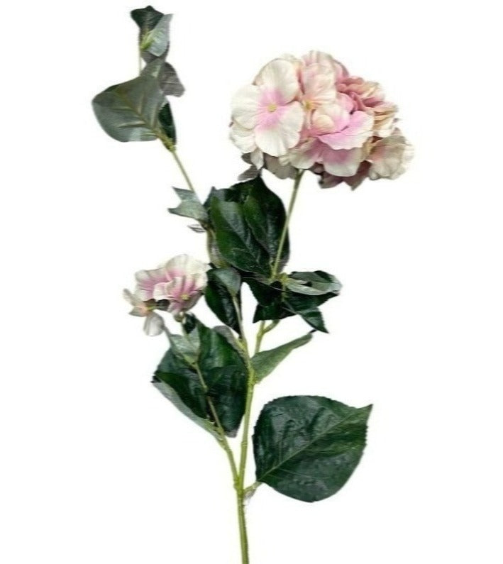 Hydrangea branch (Height: 94cm) - pink - FLR0014