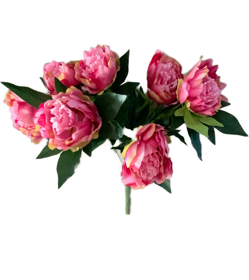 Artificial peony flower bouquet (60cm) | FLR0010