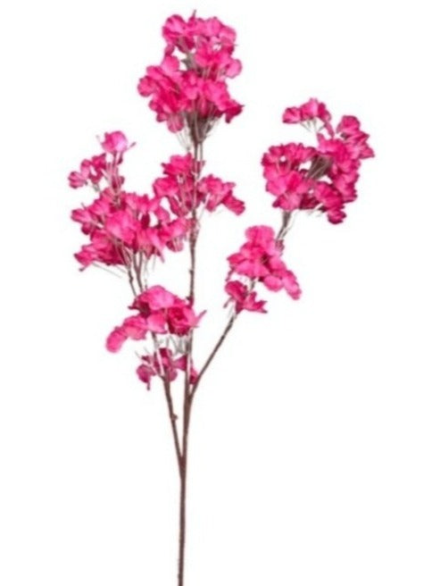 Fuchsia Blooming Branch (Length: 1.10m) - FBR0038