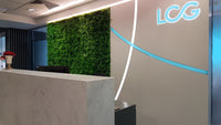 Τεχνητή τροπική πράσινη επιτροπή τοίχων ύφους (50cmx50cm) - A038