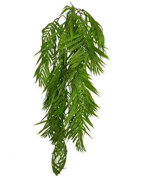 Artificial hanging amentotaxus formosana (Length: 80cm) - With UV protection | BG061