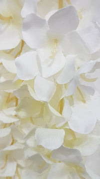 Τεχνητό κλαδί Wisteria (Λευκό) (Μήκος: 150εκ)