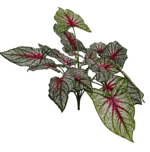 Artificial Red Syngonium Branch (Length: 40cm) - DS07